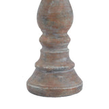Shades 4 Seasons Hand-Finished Rustic Column Candle Holder Shades 4 Seasons
