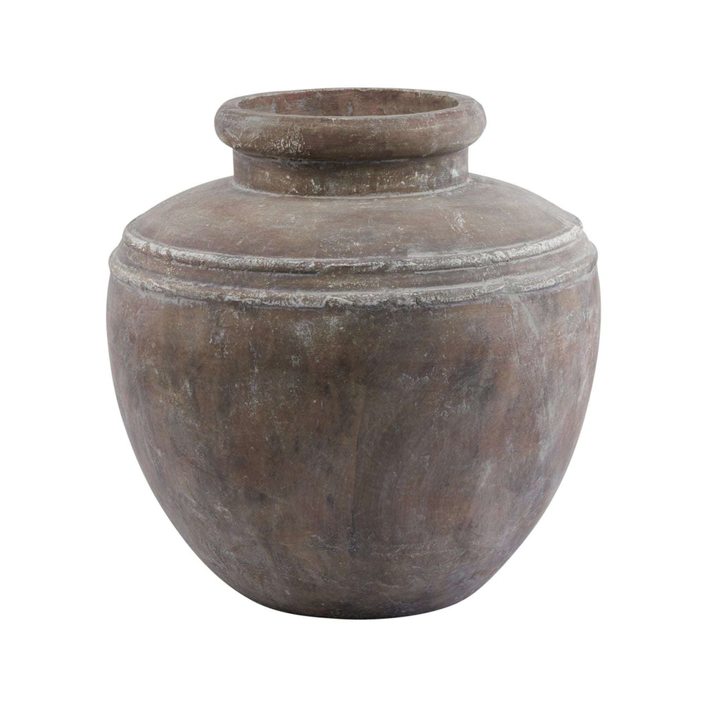 Shades 4 Seasons Rustic Terracotta Indoor Water Pot Planter BROWN CERAMIC Shades 4 Seasons
