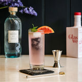 Stylish Highball Drinks Set featuring a refreshing cocktail garnished with mint and grapefruit