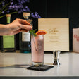 Selbrae House Highball Drinks Set with a refreshing cocktail and stylish accessories on a countertop