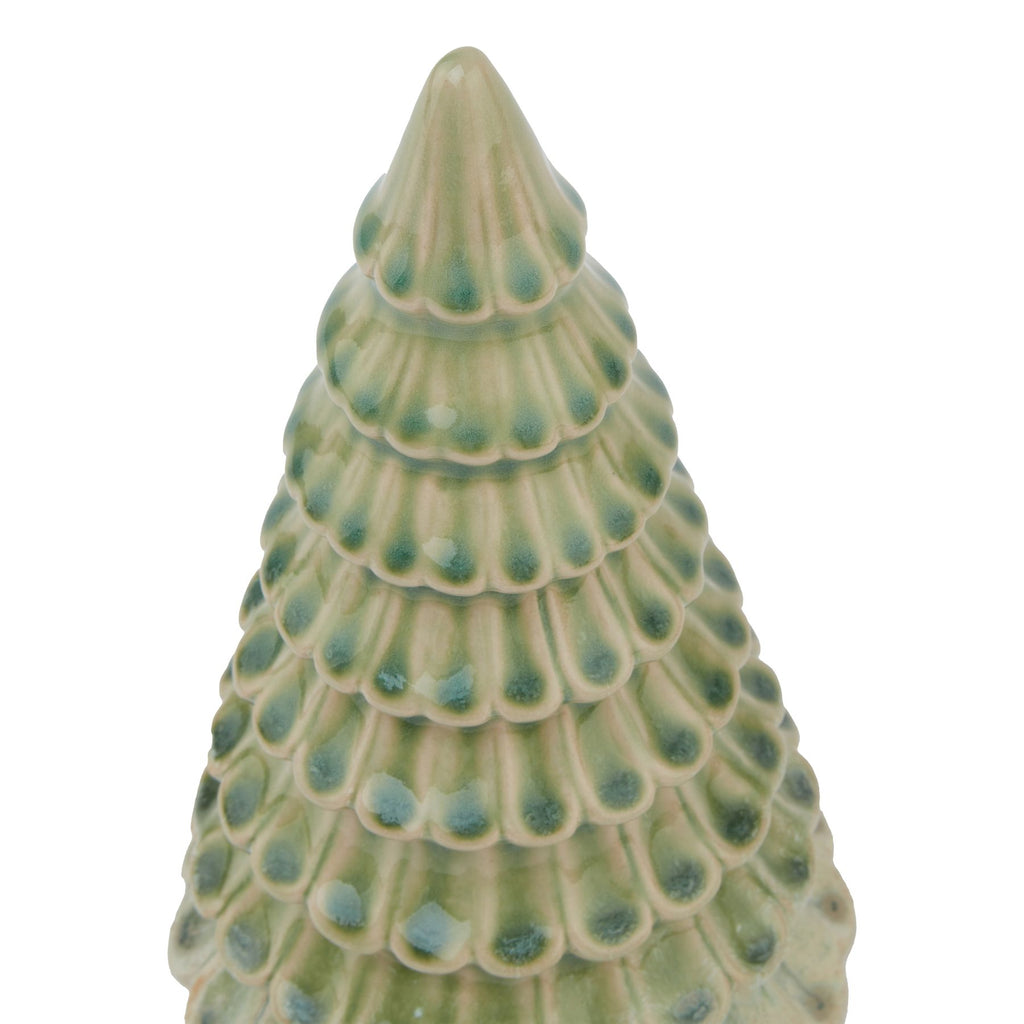 Shades 4 Seasons Ceramic Fir Tree - Green Tabletop Decor Shades 4 Seasons