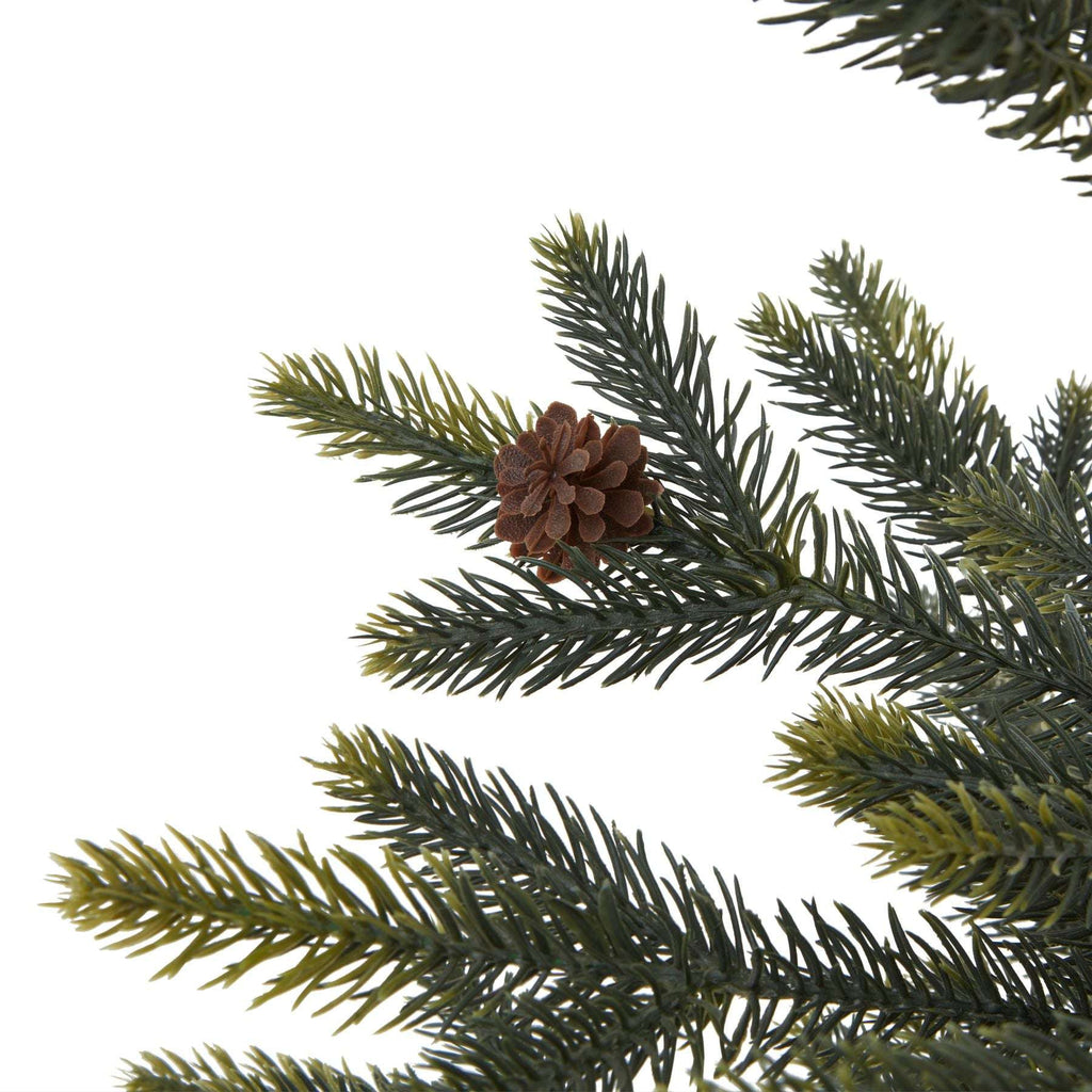 Medium Spruce Tree With Wicker Basket Shades 4 Seasons