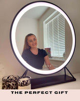 Hollywood Mirror with LED lights, perfect for makeup application and illuminating your space