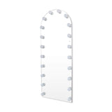 Stylish Hollywood Mirror with Bright LED Bulbs for Glamorous Dressing Rooms