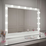 Hollywood Mirror with Bright LED Lights for a Glamorous Makeup Experience