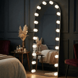 Stylish Hollywood Mirror with Bright Bulbs for Dressing Rooms and Makeup Spaces