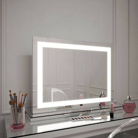 Pro Mirror with LED Lighting, ideal for makeup and styling at dressing tables