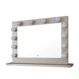Hollywood Mirror with LED bulbs and elegant design for perfect makeup application