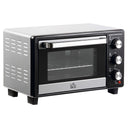 Wise Galleria Countertop Oven in sleek black and silver design, perfect for small kitchen spaces