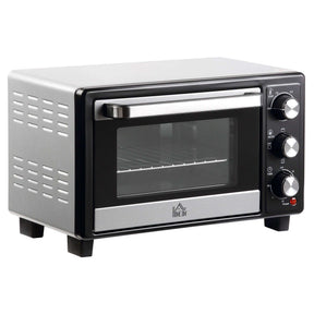 Wise Galleria Countertop Oven in sleek black and silver design, perfect for small kitchen spaces