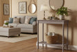 The Serene Rattan Collection Console Table GREY WOOD Shades 4 Seasons