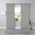 Grey OLIVIA ROCCO Jacquard Curtains with intricate pattern for stylish window treatment