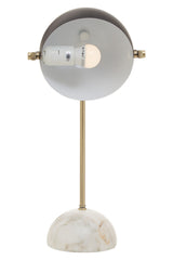 Orsina Modern Table Lamp with Marble Base and Adjustable Shade for Stylish Lighting