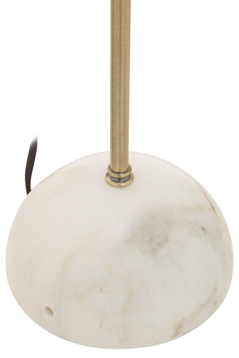 Orsina Table Lamp with a stylish marble base and a sleek metal stand for elegant lighting