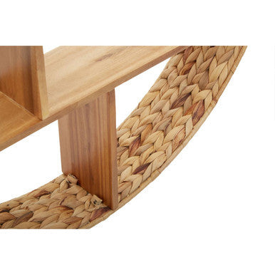 Orsina Wall Shelf - Stylish Round Wooden Shelf Orsina