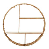 Orsina Wall Shelf - Stylish Round Wooden Shelf Orsina