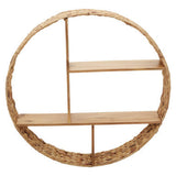 Orsina Wall Shelf - Stylish Round Wooden Shelf Orsina