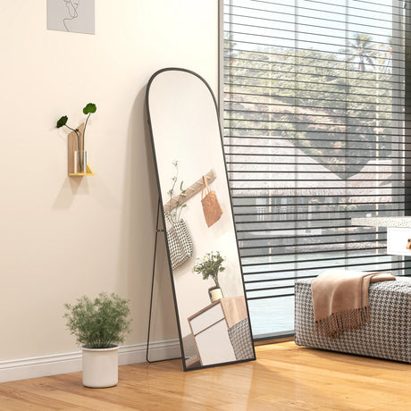 Stylish Standing Mirror with a Minimalist Design, Perfect for Home Decor and Dressing Rooms