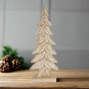 Shades 4 Seasons Large Rustic Wood Christmas Tree BROWN WOOD Shades 4 Seasons
