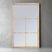 Shades 4 Seasons Large Window Mirror - Rustic Wood BROWN WOOD Shades 4 Seasons