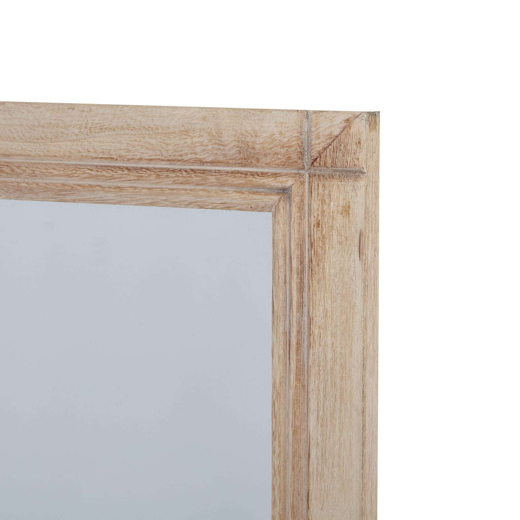 Shades 4 Seasons Large Window Mirror - Rustic Wood Shades 4 Seasons