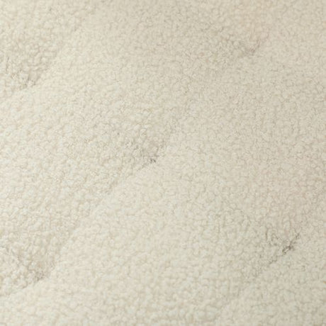 HOMCOM 45cm Round Ottoman with Storage, Lid, Cashmere Footstool HOMCOM