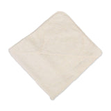 Eco Bath London Hooded Towel in soft cream colour, perfect for keeping children warm and dry after bath time