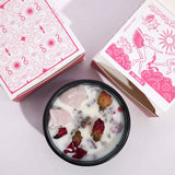 Hop Hare Crystal Magic Flower Candle - The Lovers AW-Dropship