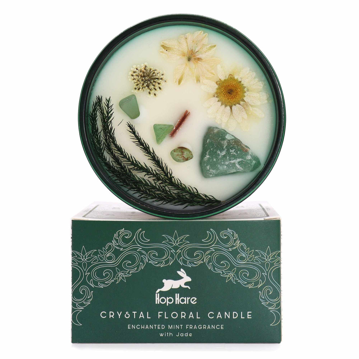 Hop Hare Crystal Magic Flower Candle - The Magician AW-Dropship