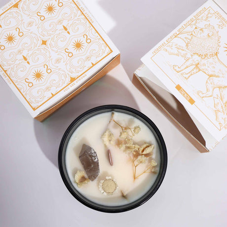 Hop Hare Crystal Magic Flower Candle - The Lion AW-Dropship