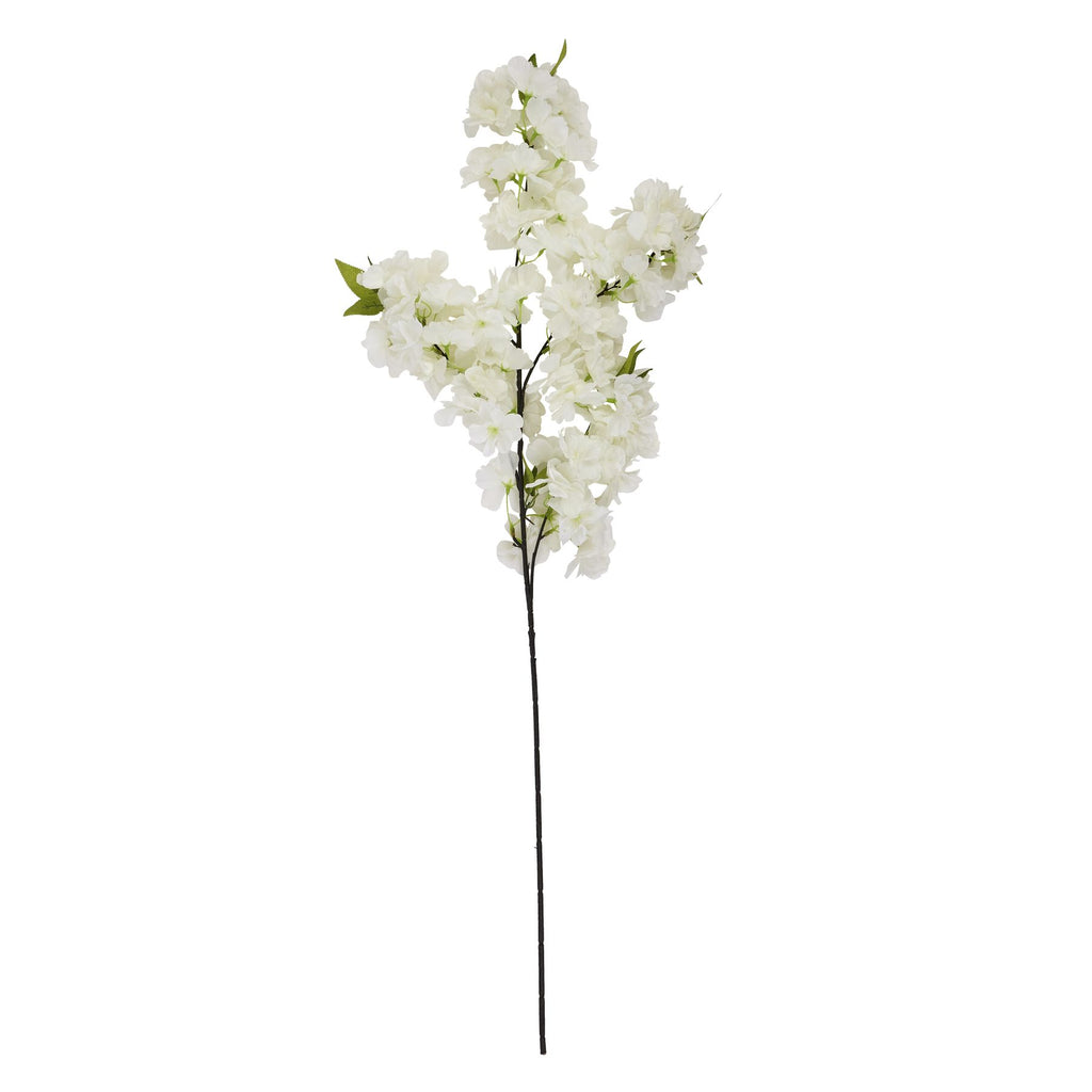 Large White Full Cherry Blossom Stem Shades 4 Seasons