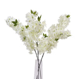 Large White Full Cherry Blossom Stem Shades 4 Seasons