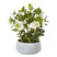 Shades 4 Seasons Hellebore Plant - Elegant Artificial Flowers WHITE PLASTIC Shades 4 Seasons