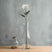 The Natural Garden Collection Tall White Dahlia WHITE PLASTIC Shades 4 Seasons