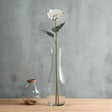 The Natural Garden Collection Tall White Dahlia WHITE PLASTIC Shades 4 Seasons