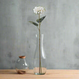 The Natural Garden Collection Tall White Dahlia WHITE PLASTIC Shades 4 Seasons