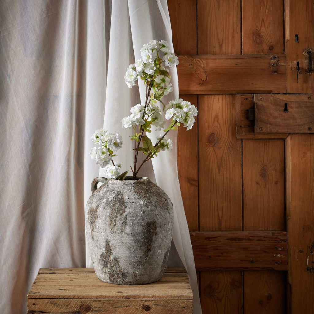 Shades 4 Seasons White Blossom Lifelike Spring Stem Shades 4 Seasons
