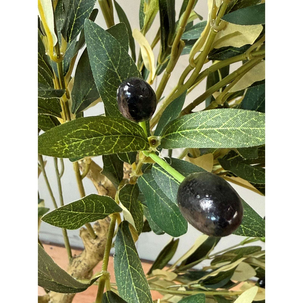Shades 4 Seasons Olive Tree - Realistic Faux Potted Plant Shades 4 Seasons