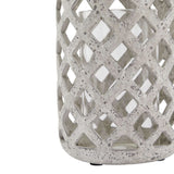 Grey Stone Effect Hurricane Lantern Shades 4 Seasons