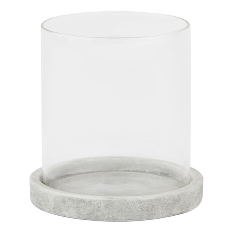Shades 4 Seasons Hurricane Lantern Candle Holders WHITE CERAMIC Shades 4 Seasons