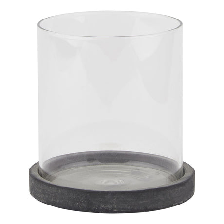 Shades 4 Seasons Amalfi Grey Hurricane Lantern GREY CERAMIC Shades 4 Seasons