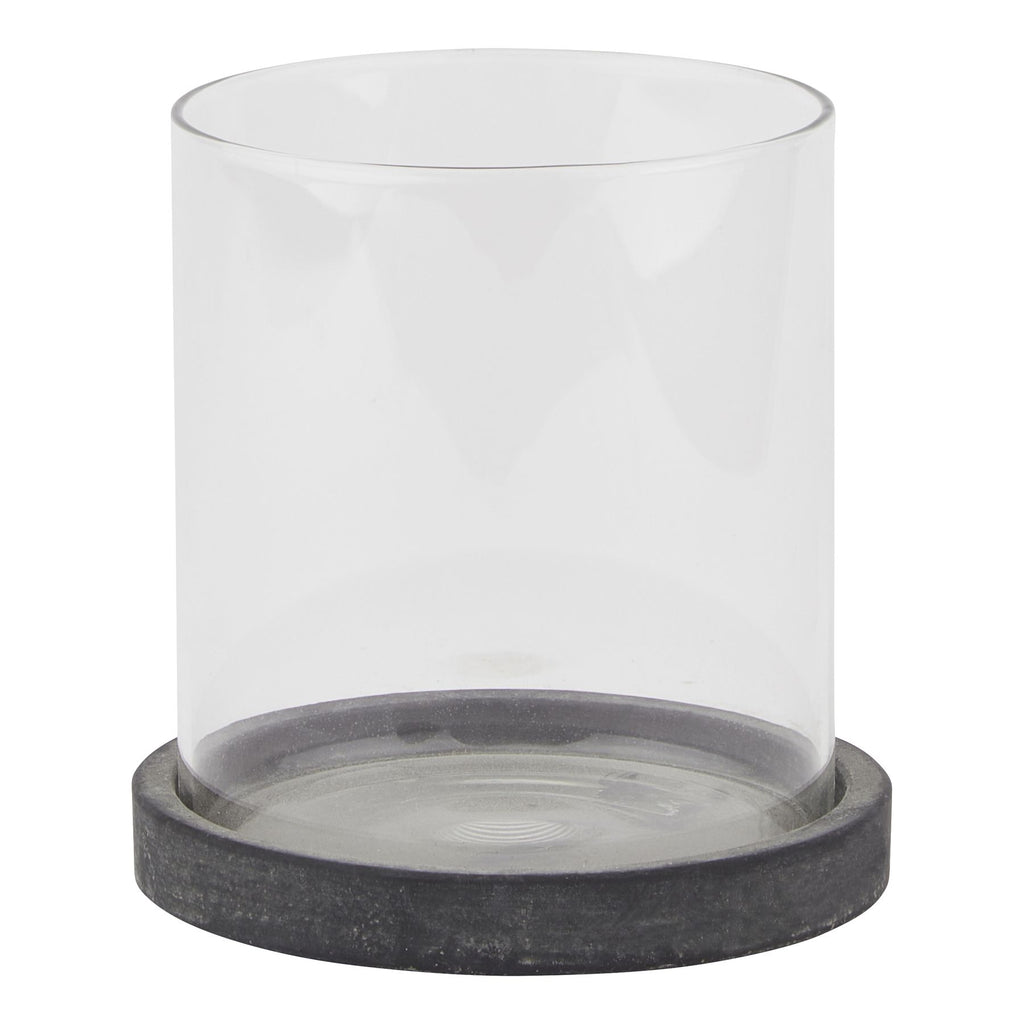 Shades 4 Seasons Amalfi Grey Hurricane Lantern GREY CERAMIC Shades 4 Seasons