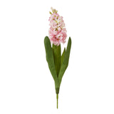 Shades 4 Seasons Pink Hyacinth Stem for Stylish Decor PINK PLASTIC Shades 4 Seasons