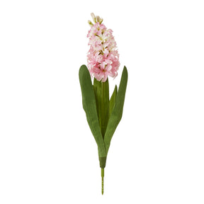 Shades 4 Seasons Pink Hyacinth Stem for Stylish Decor PINK PLASTIC Shades 4 Seasons