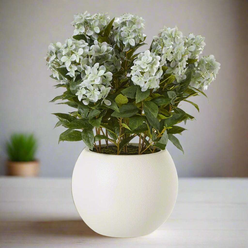 Shades 4 Seasons Hydrangea Plant for Stylish Decor GREEN PLASTIC Shades 4 Seasons