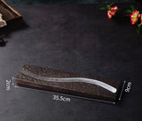 Elegant Nisu Home Ichi Dishes on a Dark Slate Plate for Serving Sushi and Appetisers