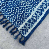 Handmade Indigo Runner - 170x60cm - Madjid Tiles AW-Dropship