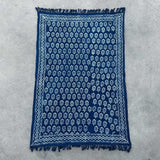 Handmade Indigo Throw - 170x120cm - Chhota Flower AW-Dropship