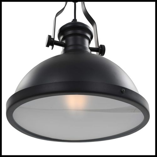vidaXL Industrial Style Black Ceiling Lamp vidaXL