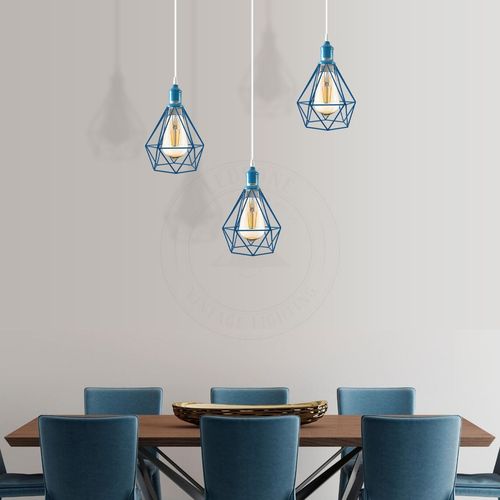 Pendant Industrial Ceiling Light Fitting, Metal Open Style Vintage Lamp Shade Un-branded